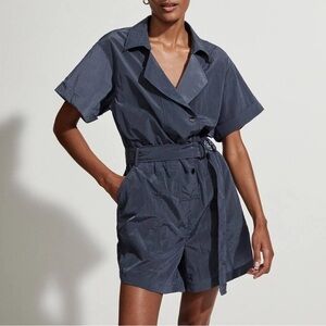 NWT Varley Belle Boxy Playsuit  Small ROMPER